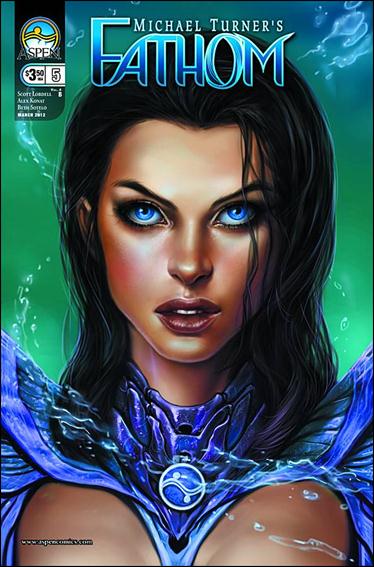 Michael Turner's Fathom (2011) issue 5-B Siya Oum Cover