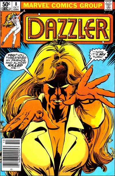 Dazzler (1981) issue 8-B Newsstand Cover
