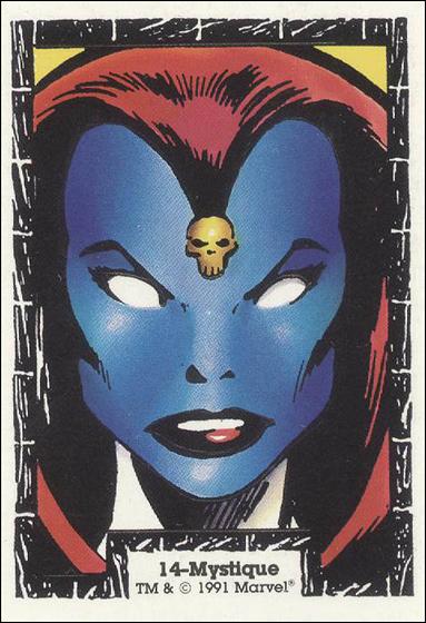 Incredible Hulk (Base Set) card 14 Mystique