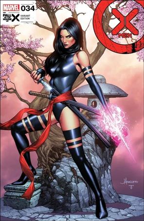 X-Men (2021) issue 34-F Jay Anacleto Trade Dress Retailer Exclusive Cover