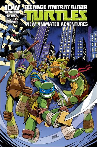 Teenage Mutant Ninja Turtles New Animated Adventures issue 11-B Marcelo Ferreira 1:10 Cover