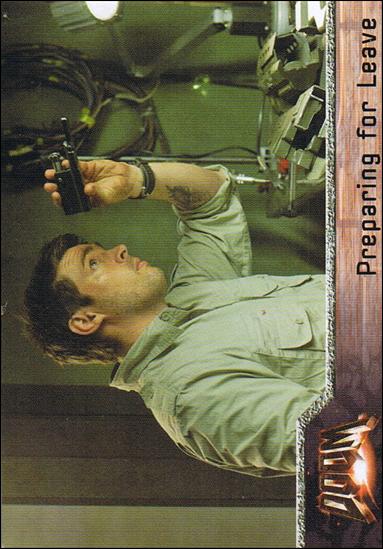 Doom: The Movie (Base Set) card 13 Preparing for Leave