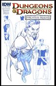 Dungeons & Dragons: Forgotten Realms issue 4-C Lee Ferguson 1:10 Character Study Sketch Cover