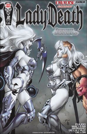 Lady Death: Cybernetic Desecration Cover Image 2