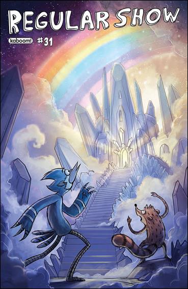 Regular Show issue 31 Jeremy De La Garza Cover