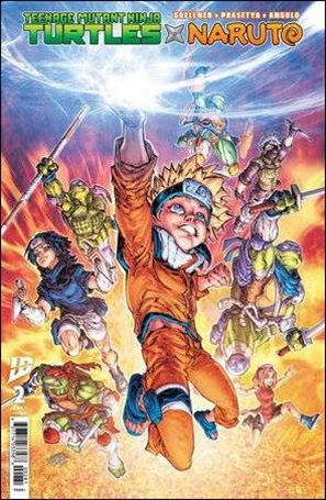 Teenage Mutant Ninja Turtles x Naruto issue 2-H Freddie E. Williams II 1:100 Cover