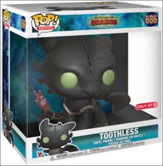 POP! Movies figure 686-B Toothless (10 Inch) Target Exclusive