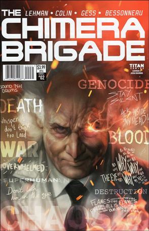 Chimera Brigade issue 2-C Josh Burns Cover