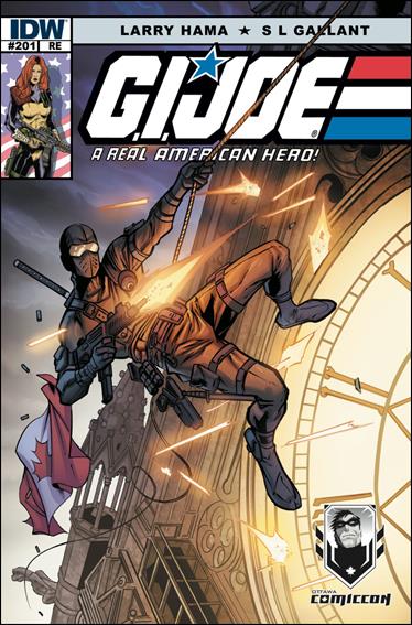 G.I. Joe: A Real American Hero issue 201-D S L Gallant Ottawa Comiccon Cover