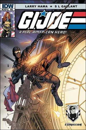 G.I. Joe: A Real American Hero issue 201-D S L Gallant Ottawa Comiccon Cover