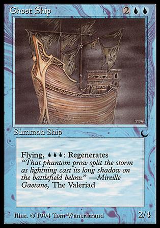 Magic the Gathering: The Dark (Base Set) card 28 Ghost Ship