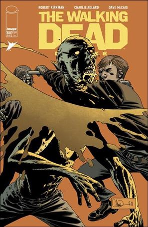 Walking Dead Deluxe issue 88-B Charlie Adlard Cardstock Cover