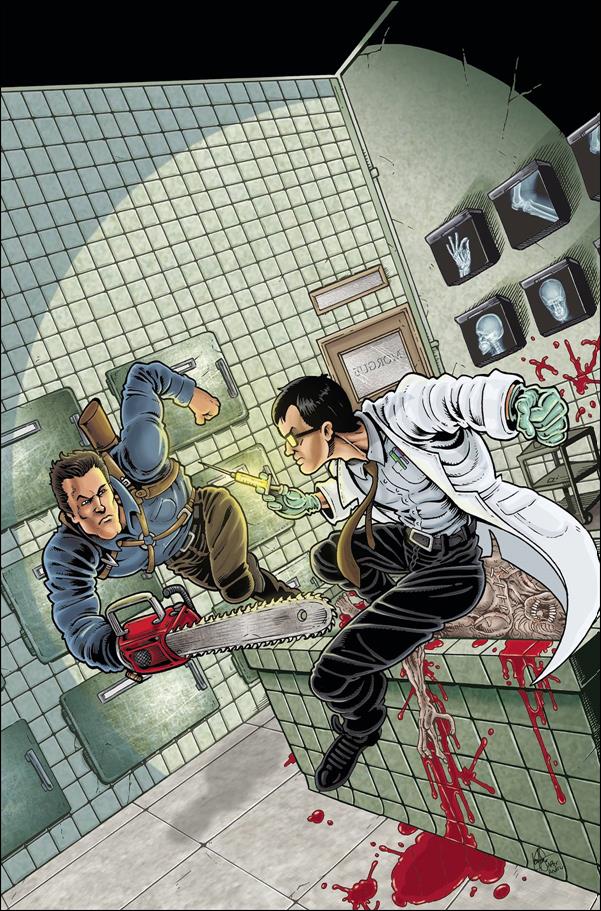 Army of Darkness vs Reanimator: Necronomicon Rising issue 1-J Ken Haeser 1:10 Virgin Cover