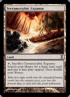 Magic the Gathering: Time Spiral (Base Set) card 279 Terramorphic Expanse