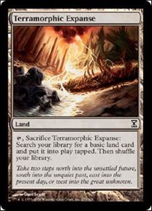 Magic the Gathering: Time Spiral (Base Set) card 279 Terramorphic Expanse