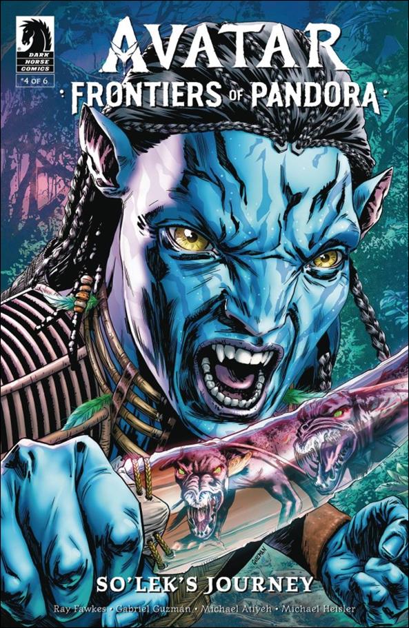 Avatar: Frontiers of Pandora issue 4 Gabriel Guzman Cover