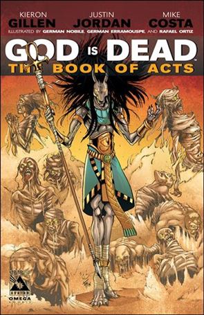 God is Dead: The Book of Acts issue Omega-H Anubis Cover 1/300