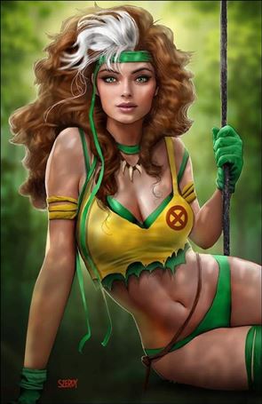 Rogue & Gambit (2023) issue 4-D Nathan Szerdy Virgin Cover
