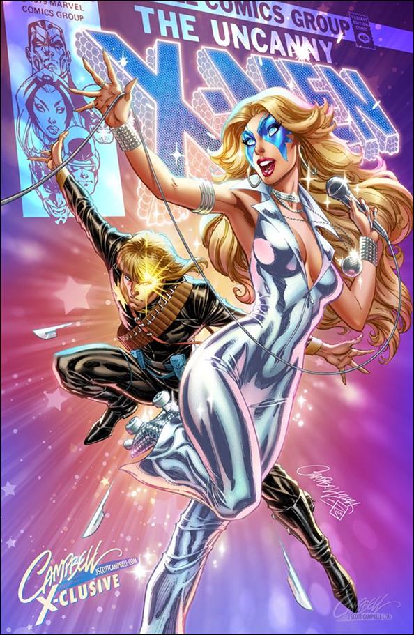 X-Men Legends (2021) issue 1-K J Scott Campbell Dazzler & Longshot Cover 1/1600
