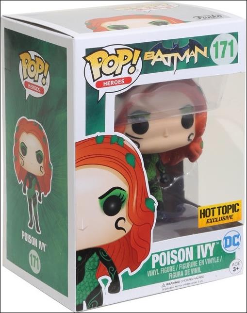 POP! Heroes figure 171 Poison Ivy Hot Topic Exclusive
