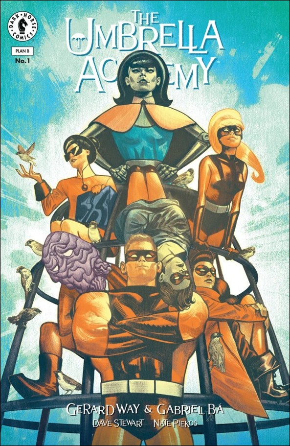 Umbrella Academy: Plan B issue 1-D Mike Del Mundo Cover