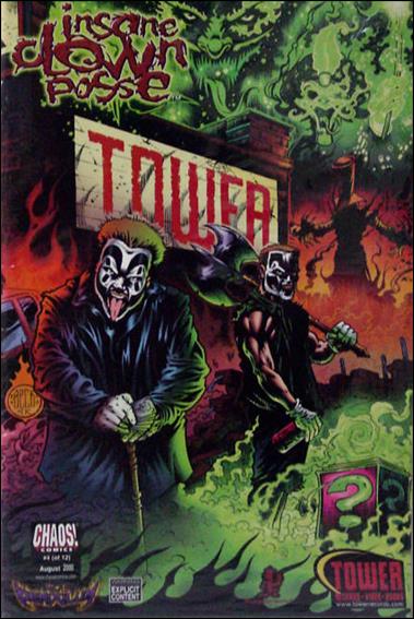 Insane Clown Posse: The Pendulum issue 4-D Unbagged Tower Records Cover