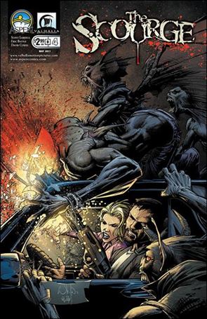 Scourge issue 4-D Whilce Portacio Cover