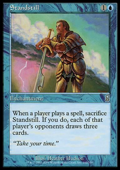 Magic the Gathering: Odyssey (Base Set) card 102 Standstill