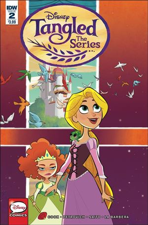 Tangled: The Series: Hair Raising Adventures issue 2 Eduard Petrovich Cover