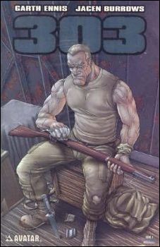 Garth Ennis' 303 issue 4-C Platinum Foil Cover