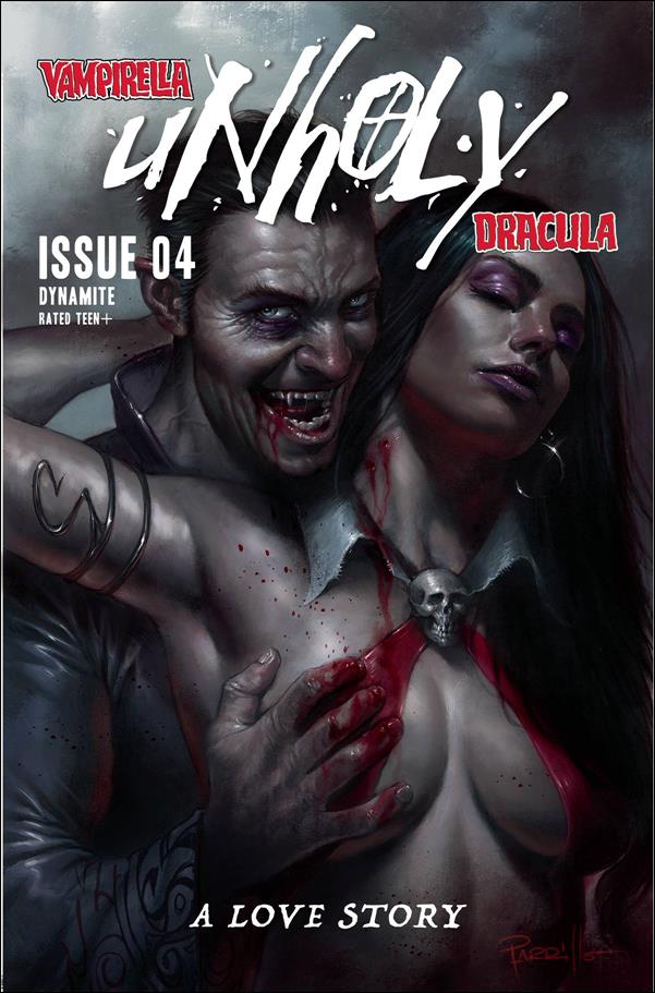 Vampirella/Dracula: Unholy issue 4 Lucio Parrillo Cover