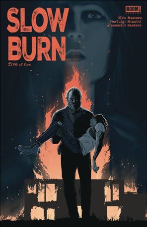 Slow Burn issue 5-B Jay Martin Cover
