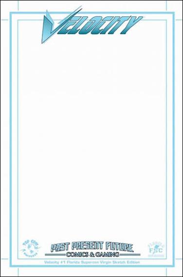 Velocity (2010) issue 1-E Past Present Future Blank Cover