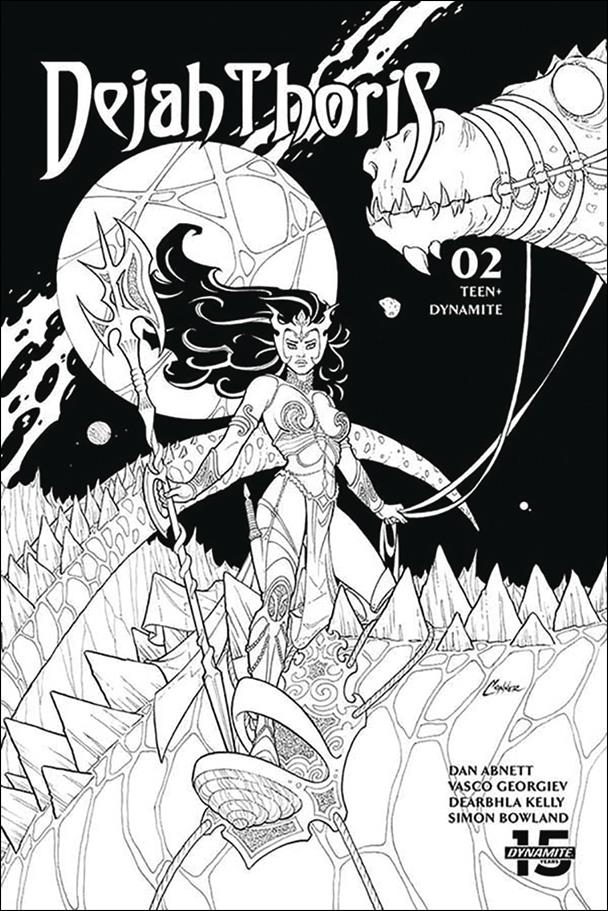 Dejah Thoris (2019) issue 2-K Amanda Conner 1:20 Black and White Cover