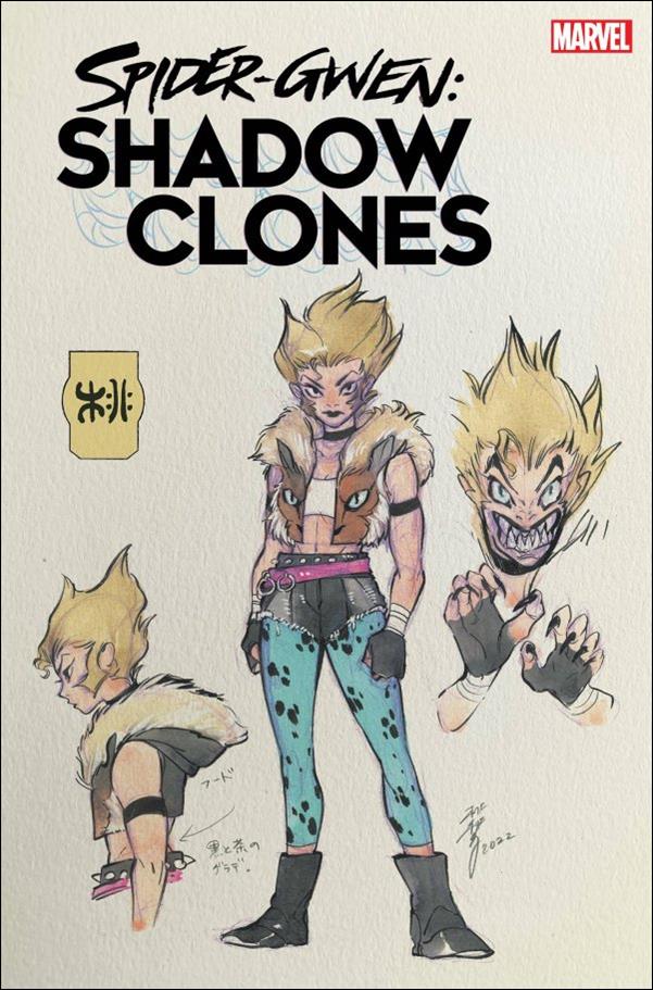 Spider-Gwen: Shadow Clones issue 5-F Peach Momoko 1:10 Design Cover