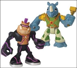 Teenage Mutant Ninja Turtles: Half-Shell Heroes figure 13-B Bebop & Rocksteady (Loose)