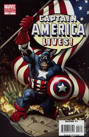 Captain America (2005) issue 41-B Frank Cho 1:10 Marvel Apes Cover