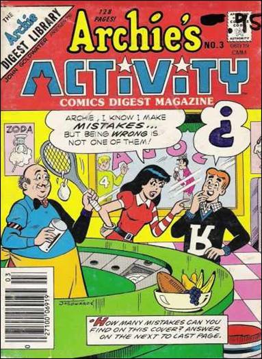 Archie's Activity Comics Digest Magazine issue 3