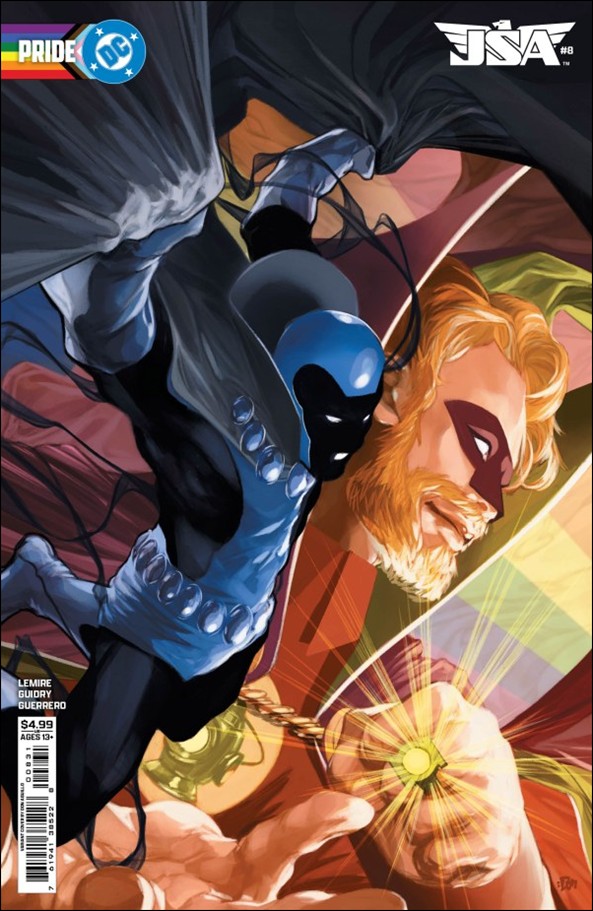 JSA (2024) issue 8-B Don Aguillo DC Pride Cardstock Cover
