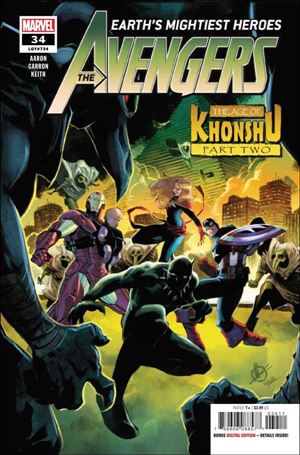 Avengers (2018/07) issue 34 Matteo Scalera Cover