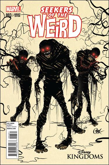 Disney Kingdoms: Seekers of the Weird issue 3-B Brian Crosby Cover