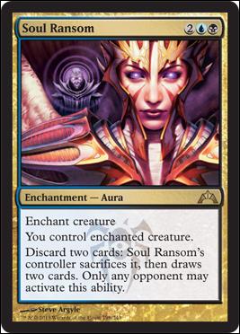 Magic the Gathering: Gatecrash (Base Set) card 198 Soul Ransom