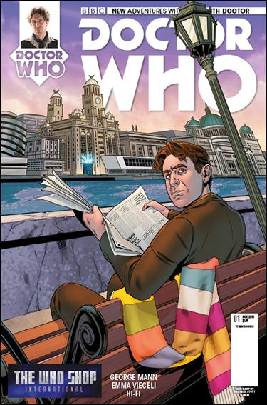 Doctor Who: The Eighth Doctor issue 1-I Rachael Stott The Who Shop Exclusive Cover