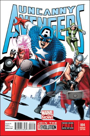 Uncanny Avengers (2012) issue 4-B Team 1:50 Cover