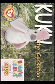 Beanie Babies Series 1 (Base Set) card 93 Kuku the Cockatoo