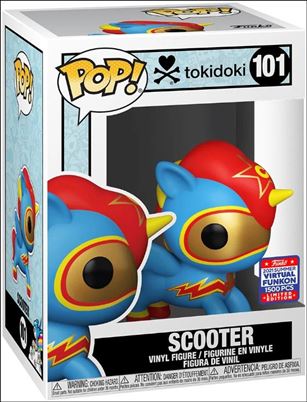 POP! Funko - Tokidoki figure 101 Scooter 2021 Funko Exclusive