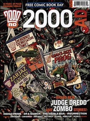 2000 AD Free Comic-Book Day Sampler issue 2013