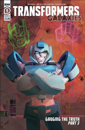 Transformers: Galaxies issue 9-B Sara Petri-Durocher Cover