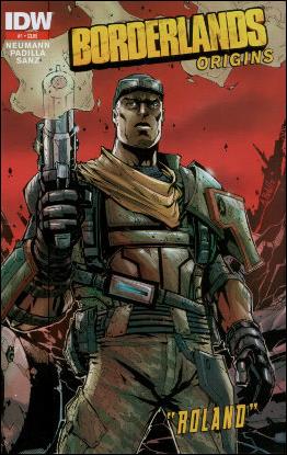 Borderlands: Origins issue 1-D Agustin Padilla Cover (3rd Printing)