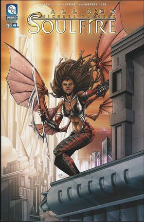 All-New Michael Turner's Soulfire issue 4-B Marco Lorenzana Cover